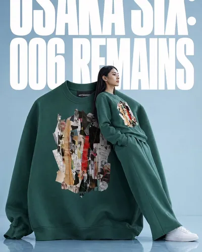 Editorial Osaka Six Sweatshirt Ad