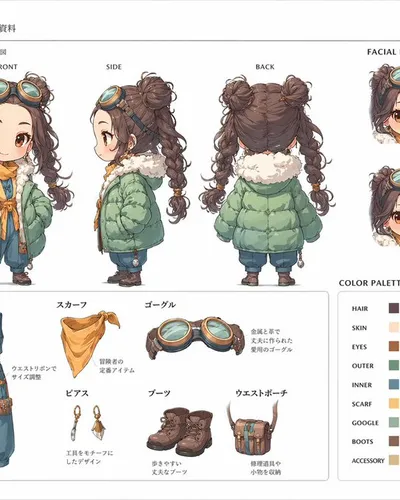 Official Character Sheet (JP)