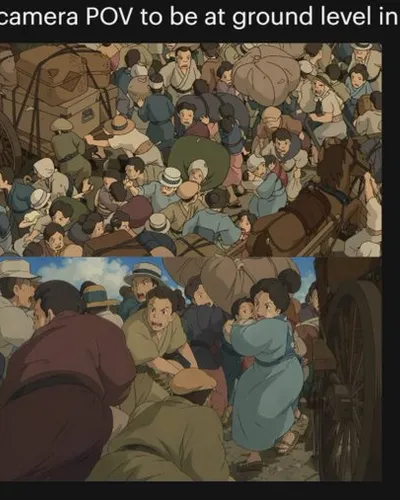 Anime Crowd POV Comparison