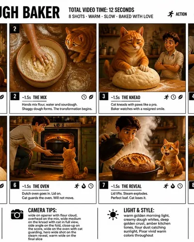 Sourdough Baker Storyboard