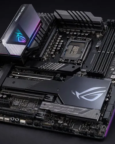 E-commerce Main Image - Premium Gaming Motherboard Studio Shot
