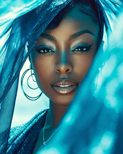 Luxury Glam Beauty Portrait