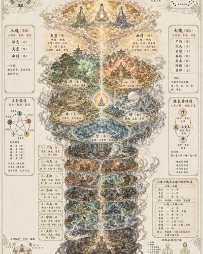 Taoist Three Souls Seven Po Poster