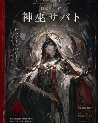 Character Visual Vertical Poster