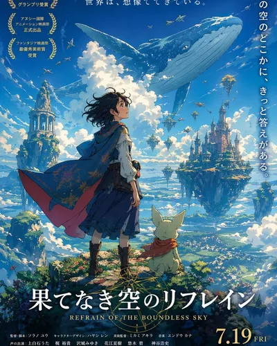 Fictional Anime Movie Poster