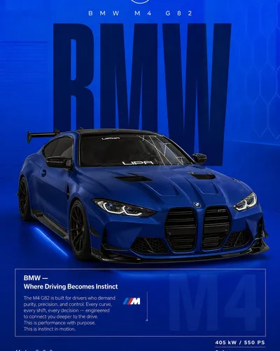 BMW Performance Social Poster