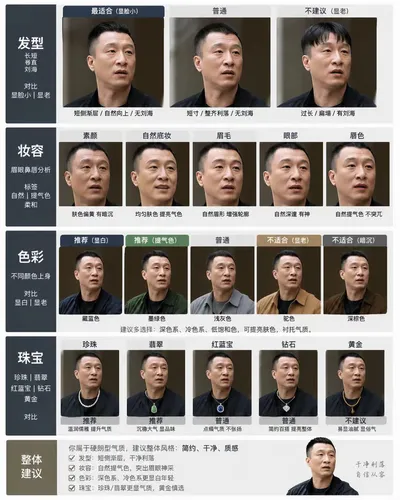 个人形象分析图卡