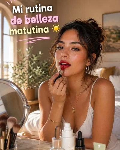 Spanish GRWM Morning Beauty Thumbnail