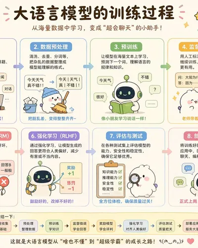 萌系大模型训练图解