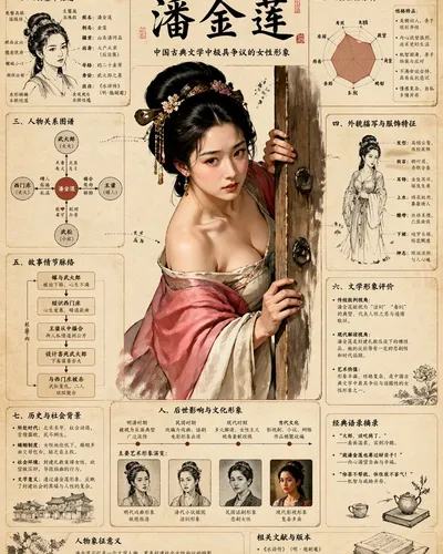 绘制金瓶梅知识图谱