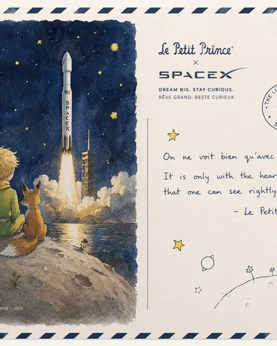 小王子与星舰的浪漫联名
