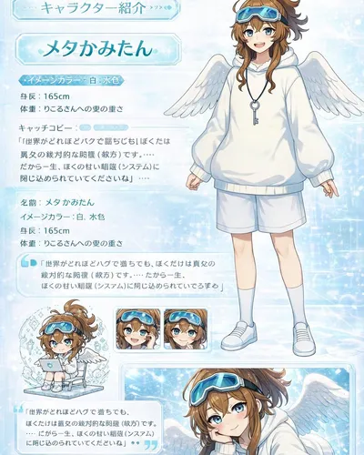 唯美二次元角色介绍网页