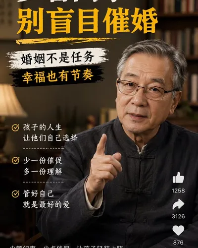 拒绝盲目催婚的暖心视频号截图