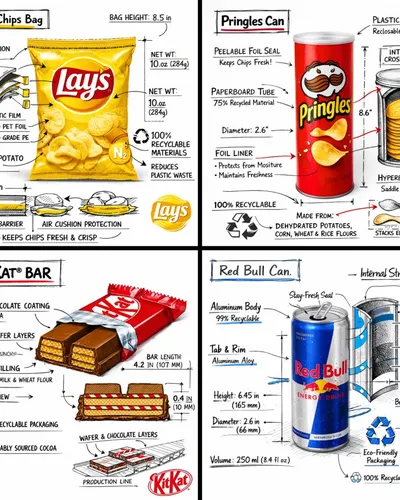 零食品牌技术分解图