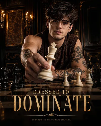 棋盘低角度奢华男装 Campaign